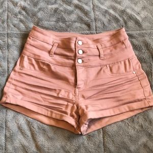 High waisted shorts
